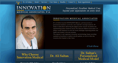 Desktop Screenshot of innovationmedicalassociates.com